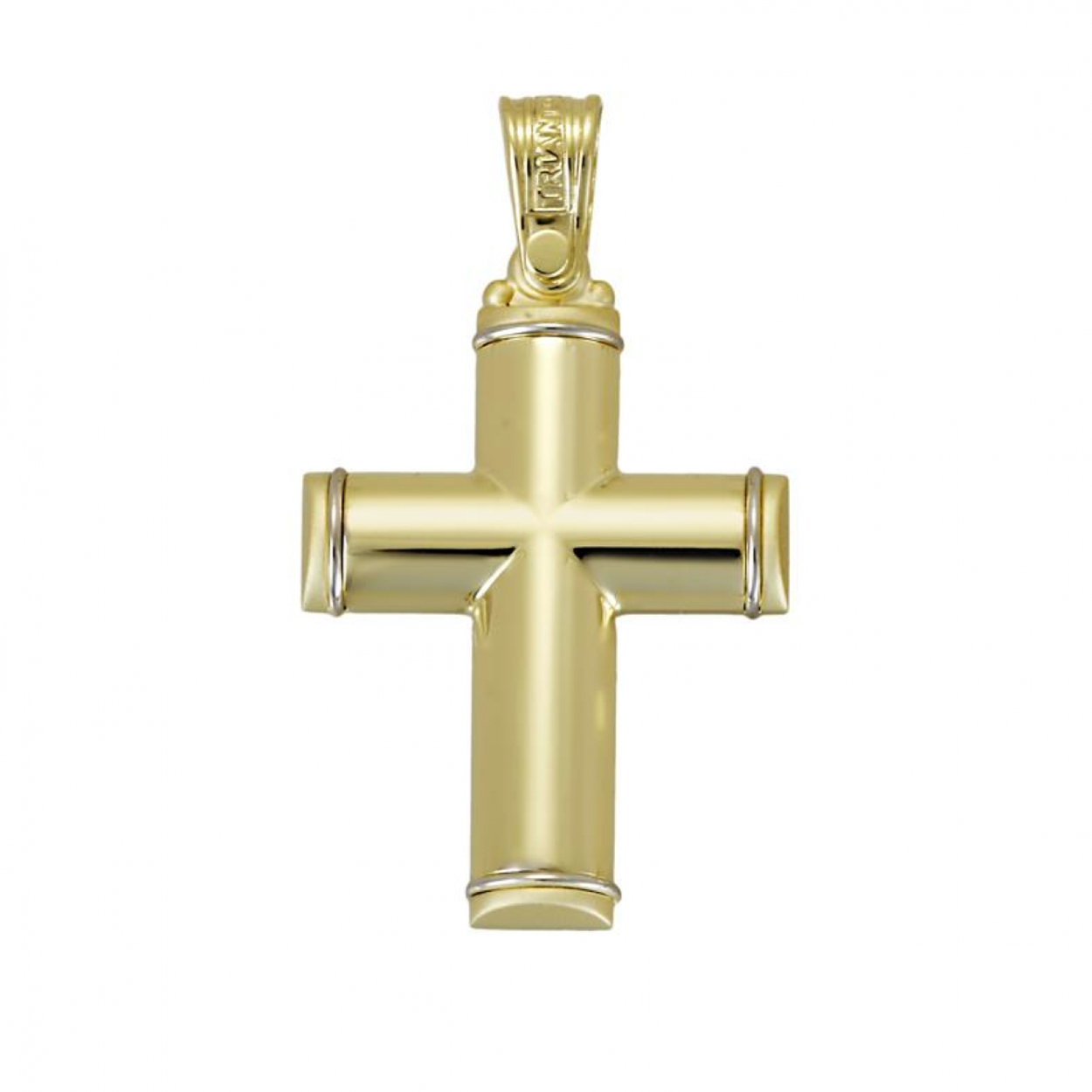Triantos cross 14k gold in yellow