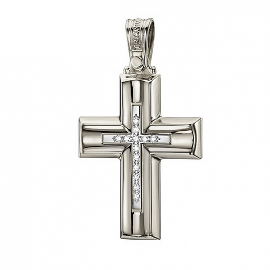 Triantos Greek Gold Girls Cross