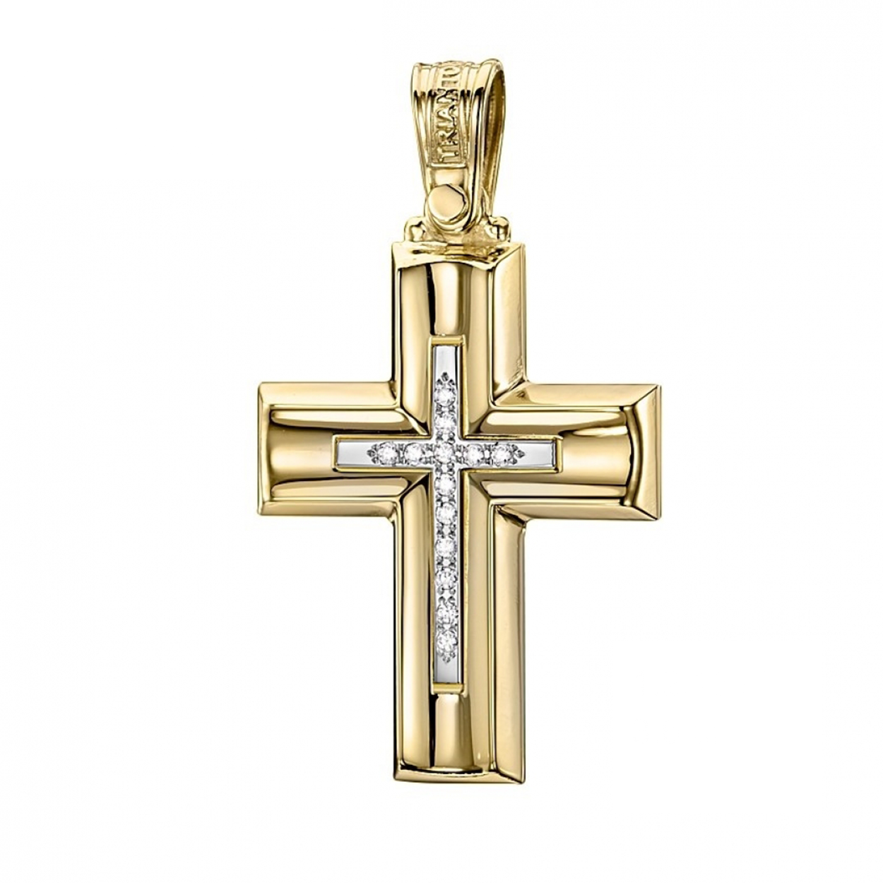 Triantos Greek Gold Girls Cross