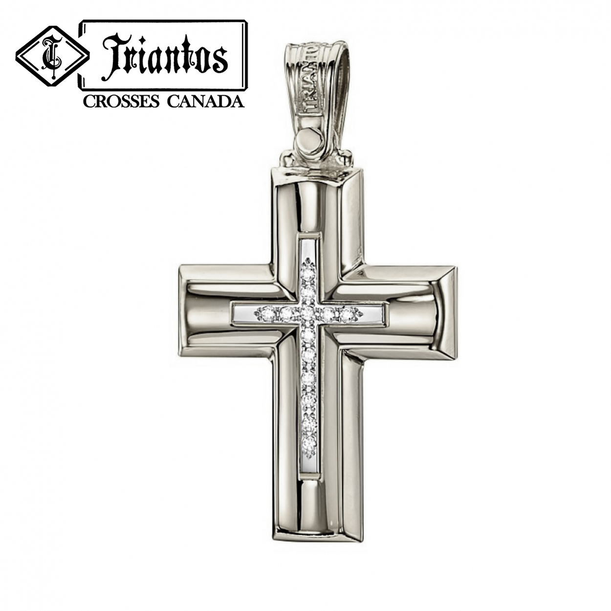 Mens gold cross pendant 2025 canada