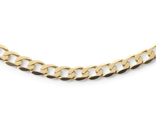 14K Open Link Yellow Gold Chain