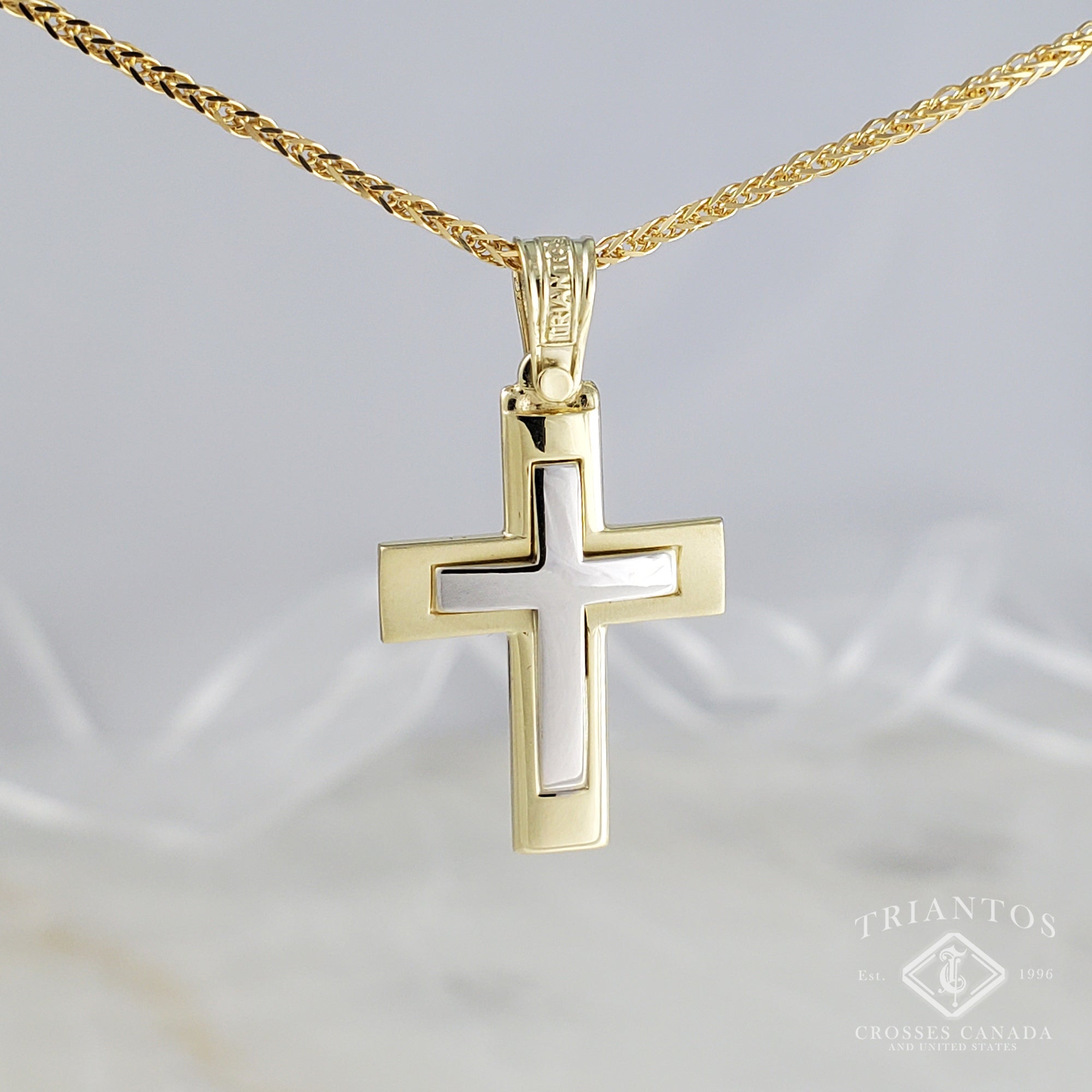 Buy Religious Lord Jesus Christ Cross Silver Stainless Steel Pendant  Necklace Chain Online at Best Prices in India - JioMart.