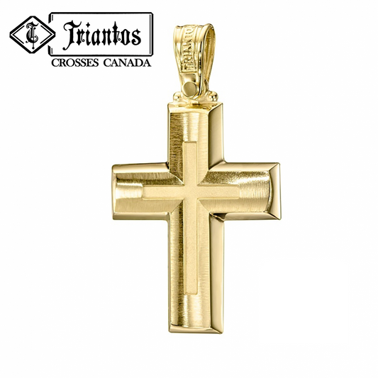 Triantos Greek Gold Cross 